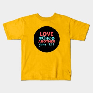 Love One Another Kids T-Shirt